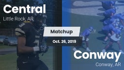 Matchup: Central  vs. Conway  2019