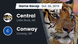 Recap: Central  vs. Conway  2019