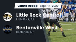 Recap: Little Rock Central  vs. Bentonville West  2020