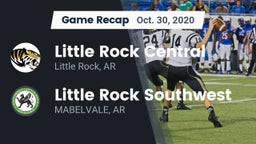 Recap: Little Rock Central  vs. Little Rock Southwest  2020
