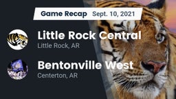 Recap: Little Rock Central  vs. Bentonville West  2021