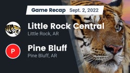 Recap: Little Rock Central  vs. Pine Bluff  2022