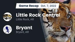 Recap: Little Rock Central  vs. Bryant  2022