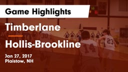 Timberlane  vs Hollis-Brookline  Game Highlights - Jan 27, 2017