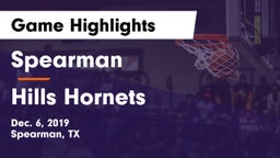 Spearman  vs Hills Hornets Game Highlights - Dec. 6, 2019