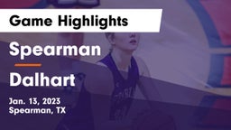 Spearman  vs Dalhart  Game Highlights - Jan. 13, 2023