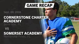 Recap: Cornerstone Charter Academy vs. Somerset Academy  2016