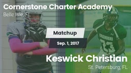 Matchup: Cornerstone Charter vs. Keswick Christian  2017