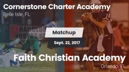Matchup: Cornerstone Charter vs. Faith Christian Academy 2017