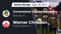Recap: Cornerstone Charter Academy vs. Warner Christian  2017