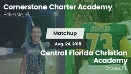 Matchup: Cornerstone Charter vs. Central Florida Christian Academy  2018