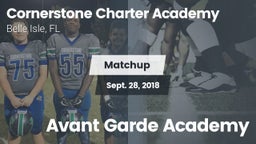 Matchup: Cornerstone Charter vs. Avant Garde Academy 2018