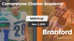 Matchup: Cornerstone Charter vs. Branford  2018