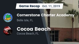 Recap: Cornerstone Charter Academy vs. Cocoa Beach  2019