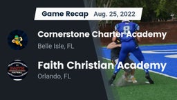 Recap: Cornerstone Charter Academy vs. Faith Christian Academy 2022