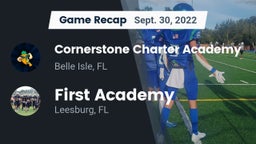 Recap: Cornerstone Charter Academy vs. First Academy  2022