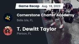 Recap: Cornerstone Charter Academy vs. T. Dewitt Taylor  2023