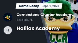 Recap: Cornerstone Charter Academy vs. Halifax Academy 2023