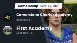 Recap: Cornerstone Charter Academy vs. First Academy  2023