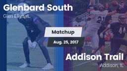 Matchup: Glenbard South High vs. Addison Trail  2017