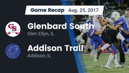 Recap: Glenbard South  vs. Addison Trail  2017