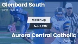 Matchup: Glenbard South High vs. Aurora Central Catholic 2017