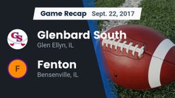 Recap: Glenbard South  vs. Fenton  2017