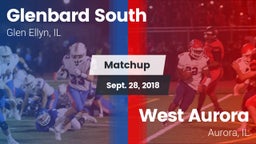 Matchup: Glenbard South High vs. West Aurora  2018