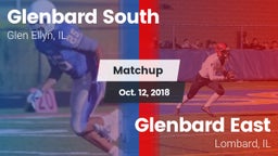 Matchup: Glenbard South High vs. Glenbard East  2018