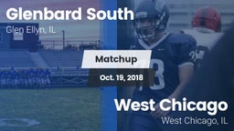 Matchup: Glenbard South High vs. West Chicago  2018