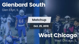 Matchup: Glenbard South High vs. West Chicago  2019