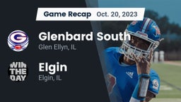 Recap: Glenbard South  vs. Elgin  2023
