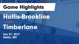 Hollis-Brookline  vs Timberlane  Game Highlights - Jan 27, 2017