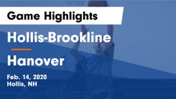 Hollis-Brookline  vs Hanover  Game Highlights - Feb. 14, 2020