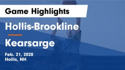 Hollis-Brookline  vs Kearsarge  Game Highlights - Feb. 21, 2020