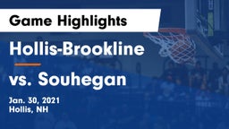 Hollis-Brookline  vs vs. Souhegan Game Highlights - Jan. 30, 2021