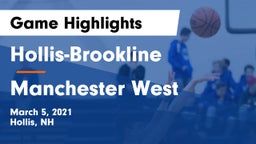 Hollis-Brookline  vs Manchester West Game Highlights - March 5, 2021