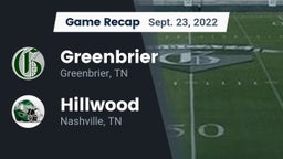 Recap: Greenbrier  vs. Hillwood  2022
