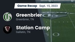 Recap: Greenbrier  vs. Station Camp  2023