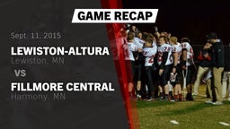 Recap: Lewiston-Altura  vs. Fillmore Central  2015