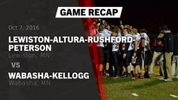 Recap: Lewiston-Altura-Rushford-Peterson vs. Wabasha-Kellogg  2016