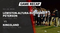 Recap: Lewiston-Altura-Rushford-Peterson vs. Kingsland  2016