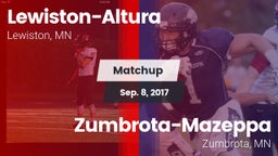 Matchup: Lewiston-Altura vs. Zumbrota-Mazeppa  2017