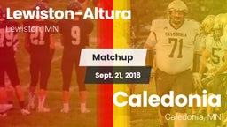 Matchup: Lewiston-Altura vs. Caledonia  2018