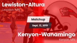 Matchup: Lewiston-Altura vs. Kenyon-Wanamingo  2019