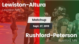 Matchup: Lewiston-Altura vs. Rushford-Peterson  2019