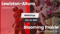 Matchup: Lewiston-Altura vs. Blooming Prairie  2020