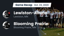 Recap: Lewiston-Altura vs. Blooming Prairie  2020