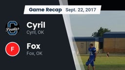 Recap: Cyril  vs. Fox  2017