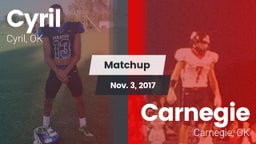 Matchup: Cyril  vs. Carnegie  2017